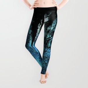 Society 6 printed leggings NWOT